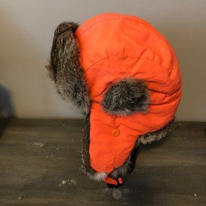 Nathaniel Cole Crown Cap - Rabbit Fur Lined Hat